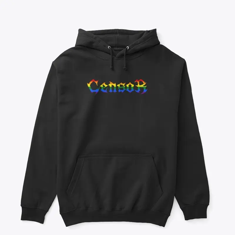 Censor Pride Flag Hoodie 