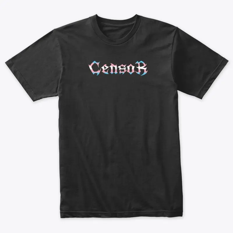 Censor Trans Flag Tee