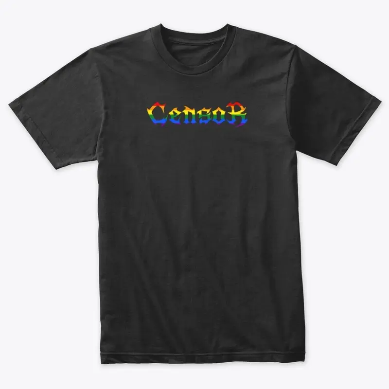 Censor Pride Flag Tee